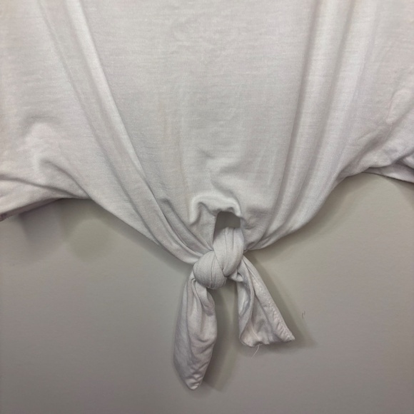 Dynamite Sleeveless Crop Tops Size Small White and Beige - Picture 8 of 12